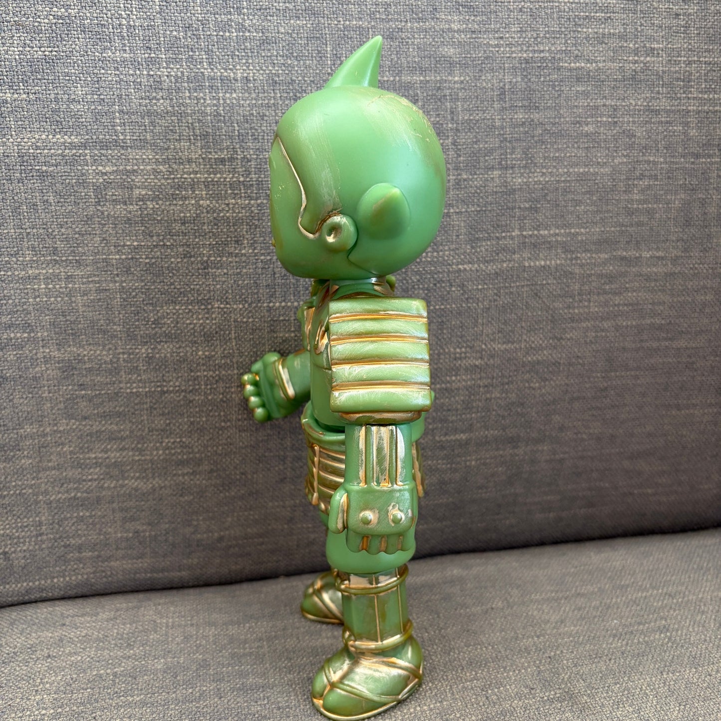 Astro Boy Samurai Aged Copper Sofubi Figure DoomCo Designs 9" Tall