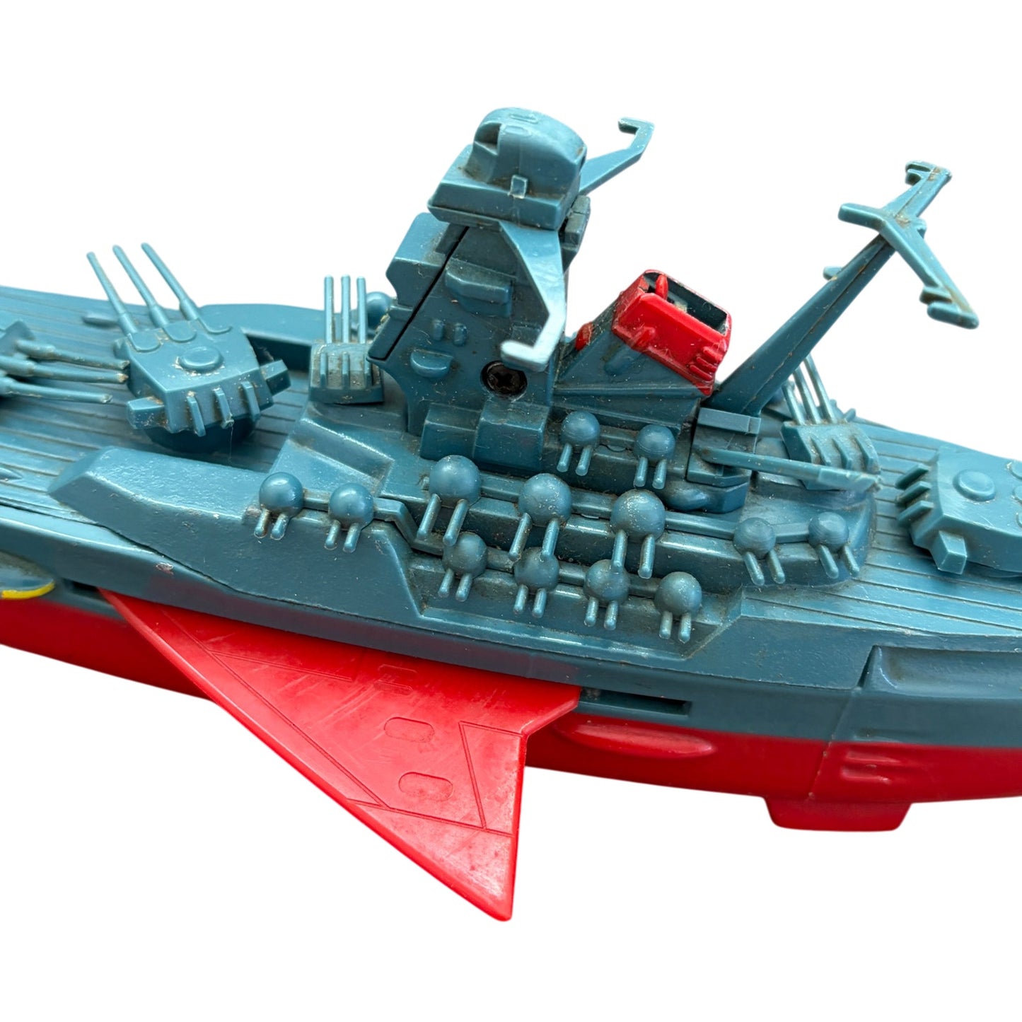 Japan Nomura Yamato Diecast Metal Starblazers Space Battleship 12" Long