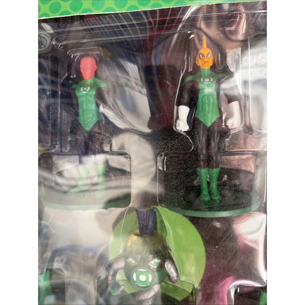 2001 DC Direct GREEN LANTERN 7 Piece Set