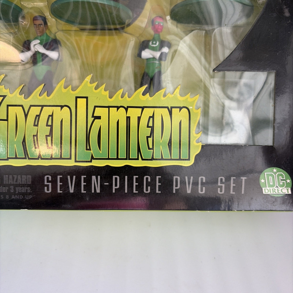 2000 DC Direct GREEN LANTERN 7 Piece Set Alan/Hal/Kyle/Ganthet/Guy/John/Sinestro