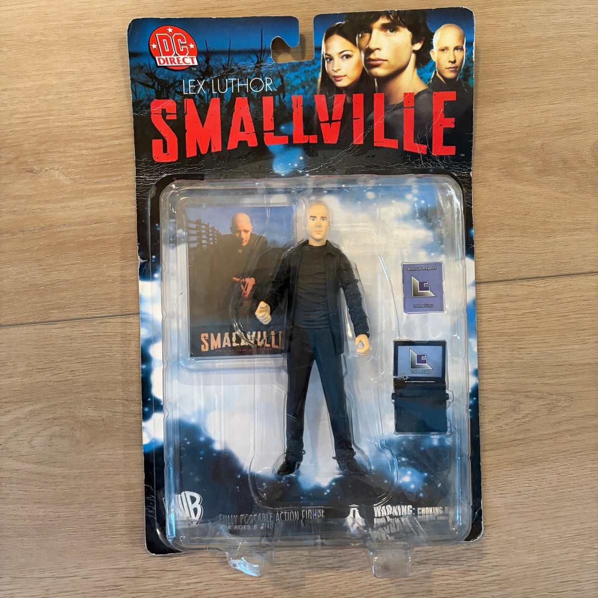 DC Direct Smallville Action Figure Fully Poseable Lex Luthor NEW