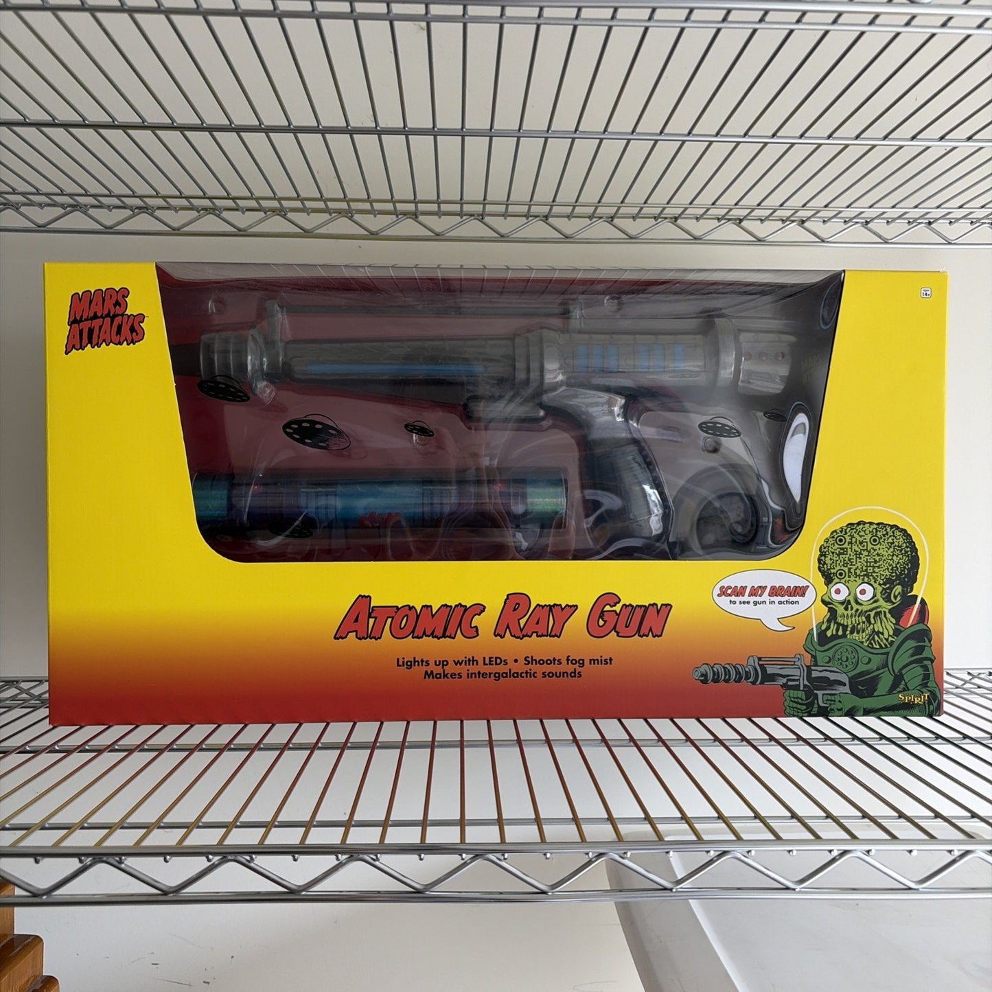 Mars Attacks! Atomic Ray Fog Gun Spirit Halloween Prop 2024 New In Box