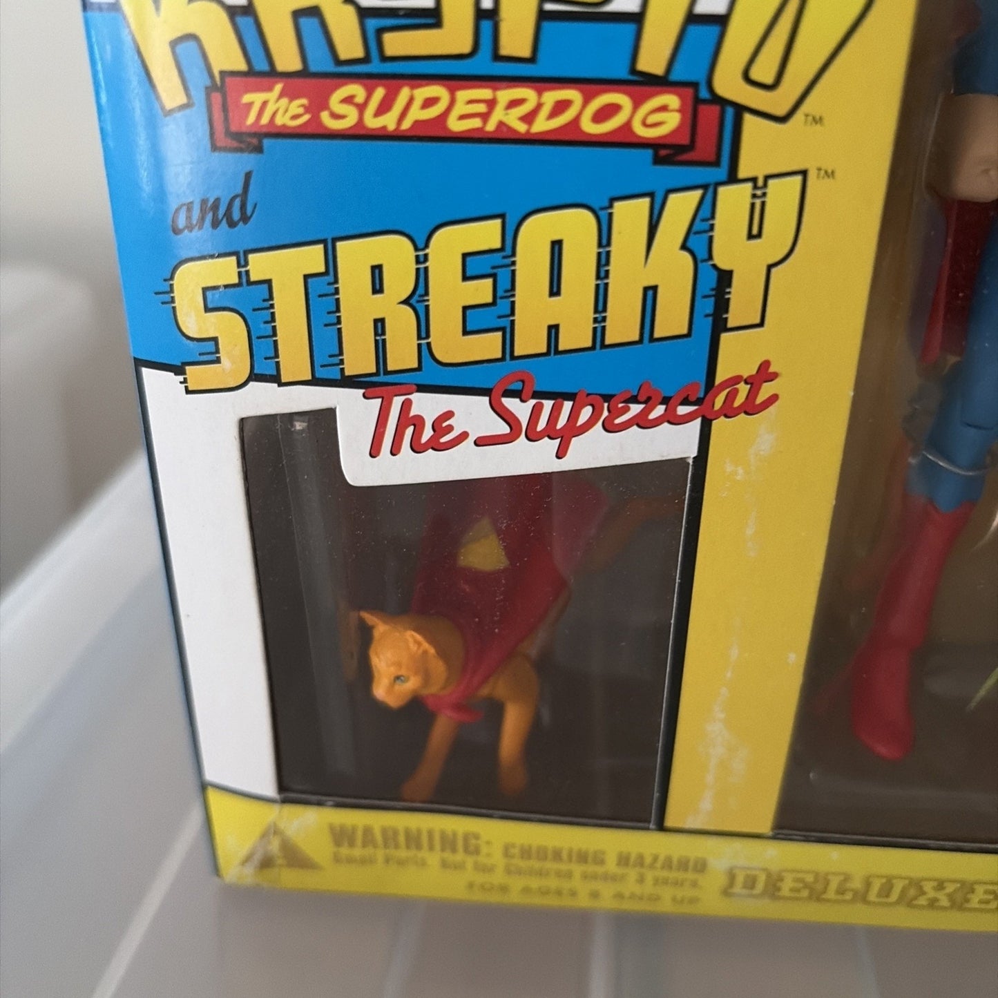 Superboy And Supergirl Krypto Streaky DC Direct Classic Silver Age Figure Set