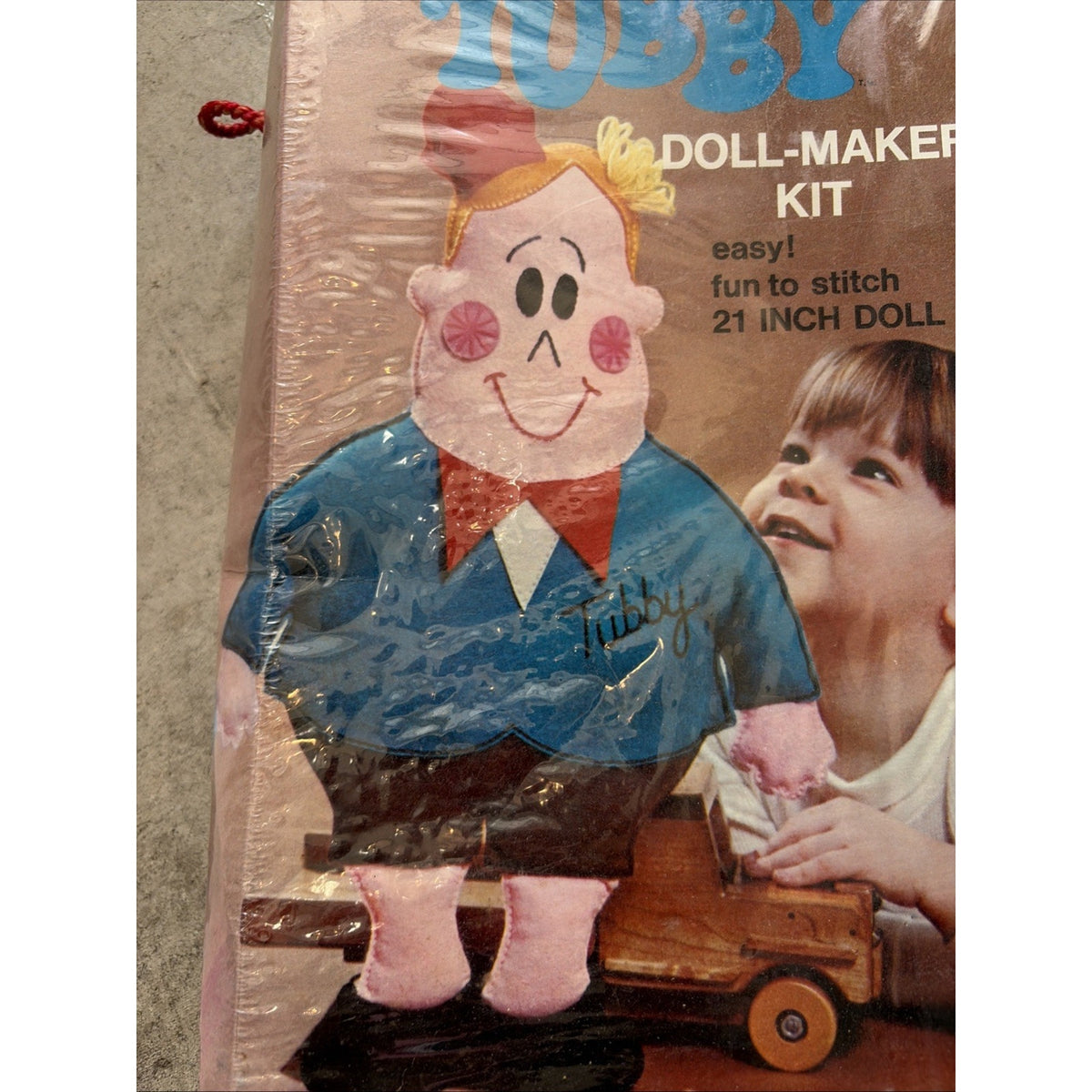 Vintage 1973 Whitman Happycraft Little Lulu TUBBY 21" Doll Making Kit NEW Sealed