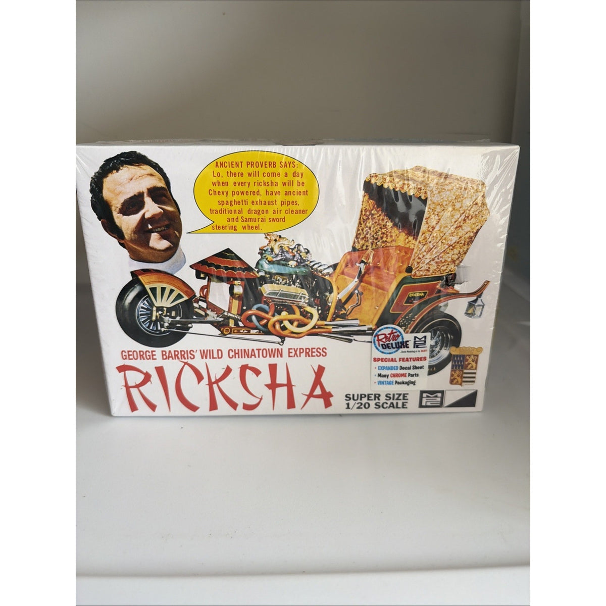 1/20 SCALE MPC GEORGE BARRIS' RICKSHA CHINATOWN EXPRESS MODEL KIT-SEALED