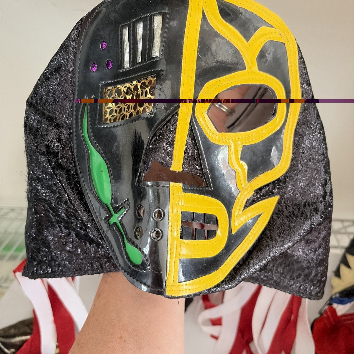 Lucha Masks Jushin Liger Ultimo Dragon Wrestling Mask LOT 3