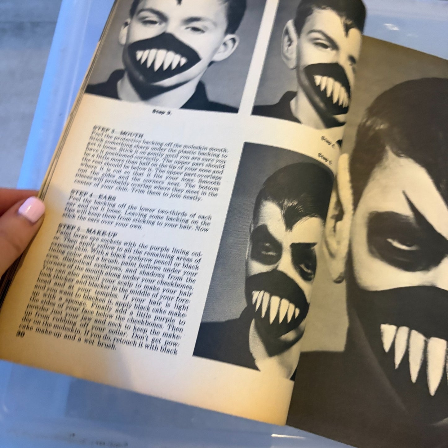 Famous Monsters Filmland Do-It-Yourself Monster Make-Up Handbook Magazine 1965