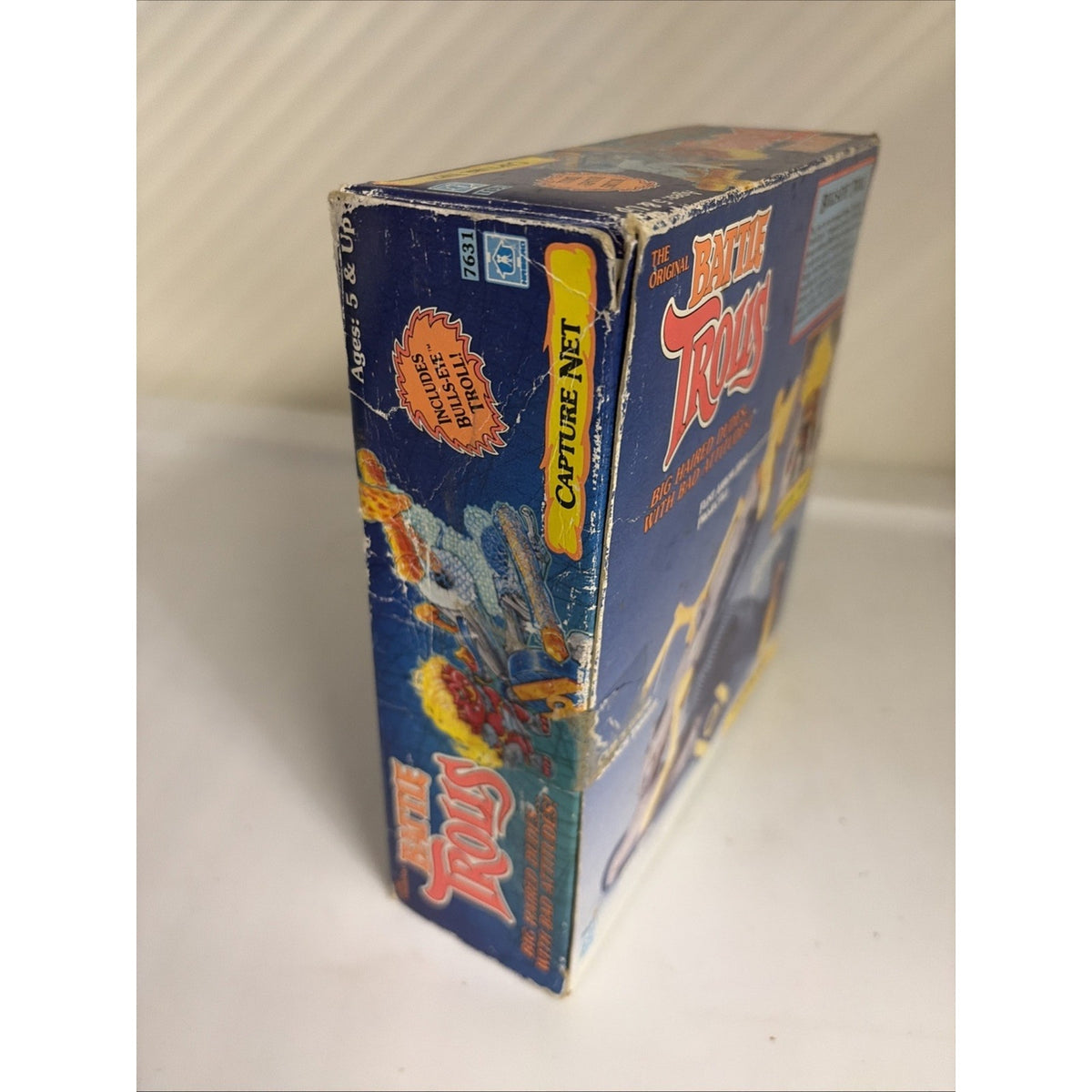 Hasbro Battle Trolls Capture Net With Bullseye Troll New In Open Box 1992