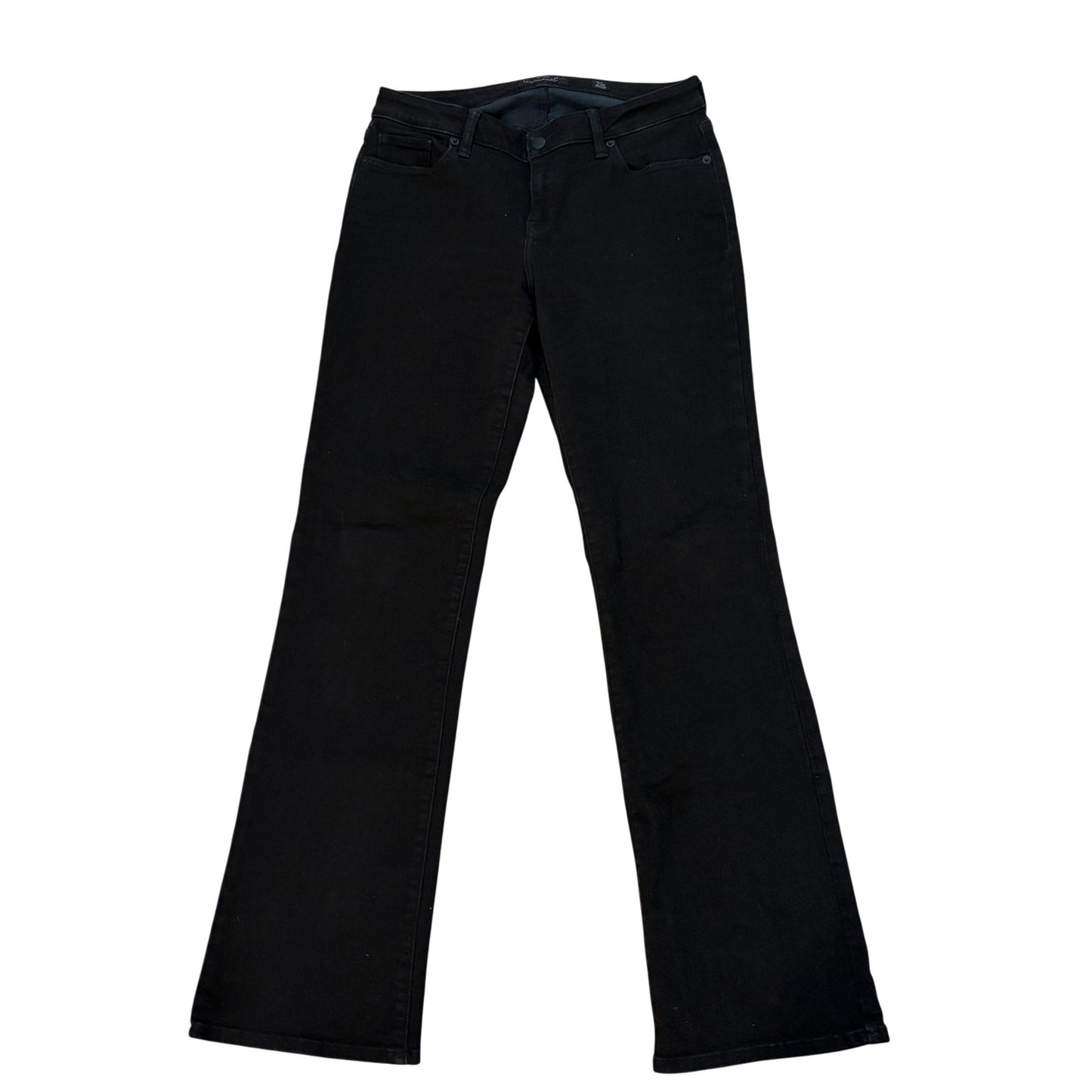 Lucky Brand Lolita Boot Cut Black Denim Jeans Womens Size 8 / 29