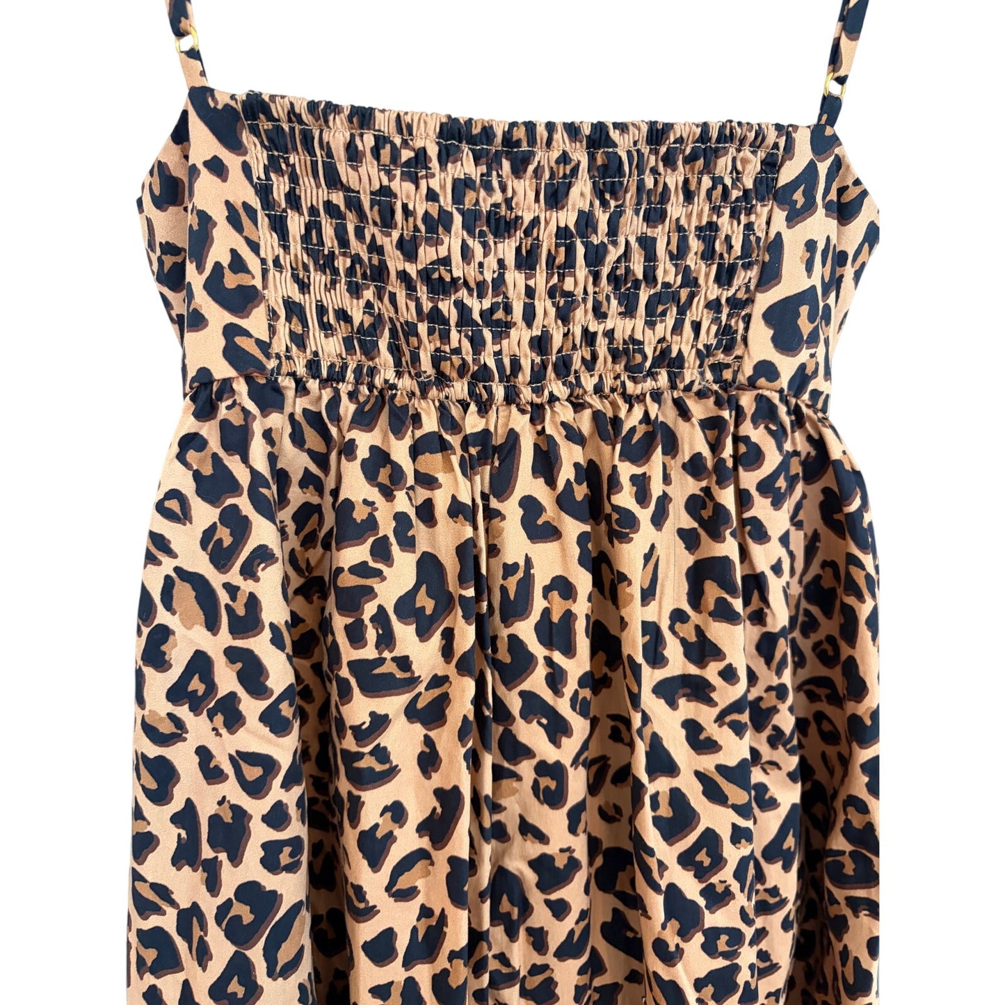 Anthropologie Hutch Bandeau Animal Print Womens Size Medium Petite NEW