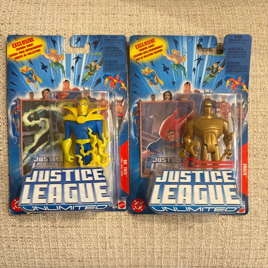 Justice League Unlimited 2 Figures Dr. Fate and Amazo NEW