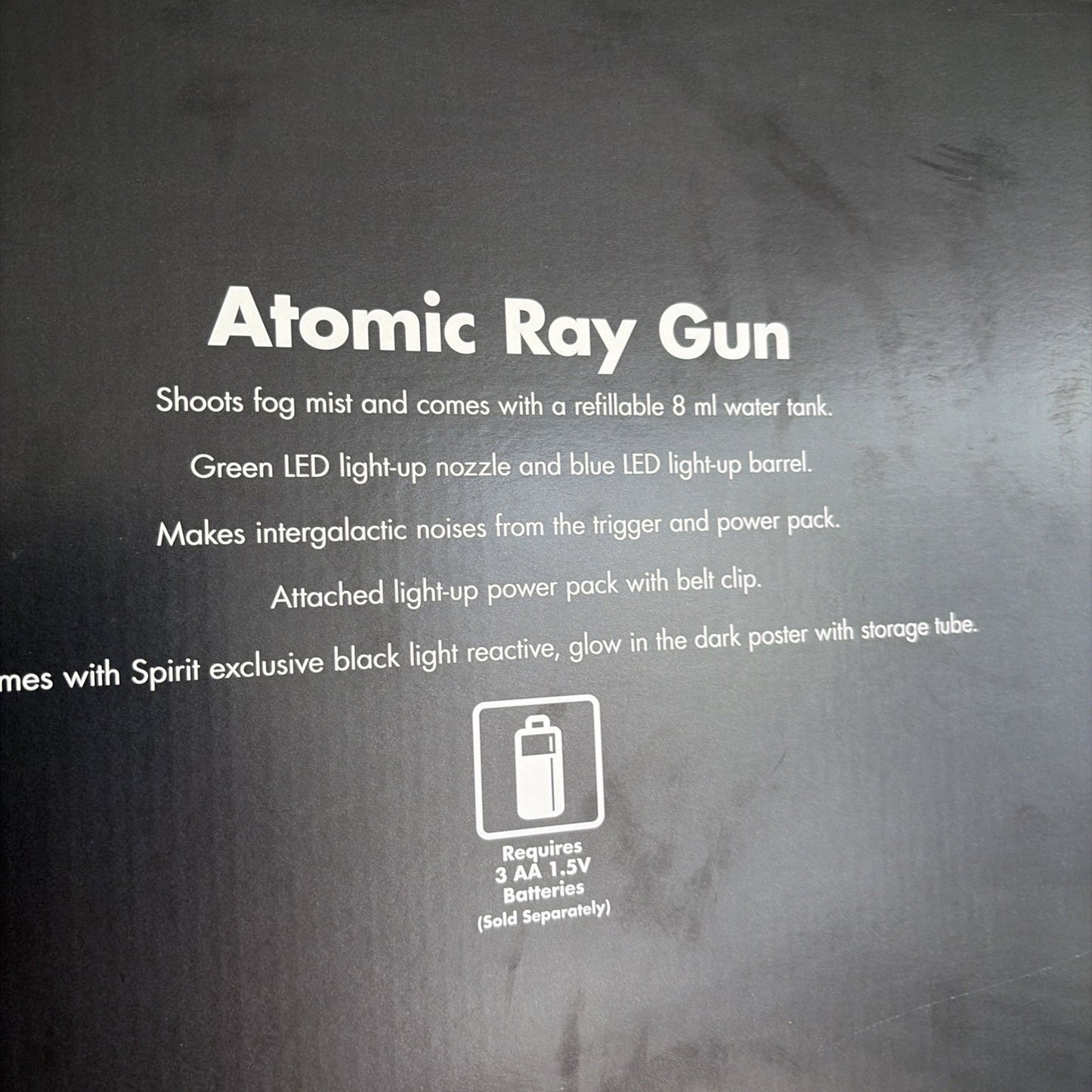 Mars Attacks! Atomic Ray Fog Gun Spirit Halloween Prop 2024 New In Box