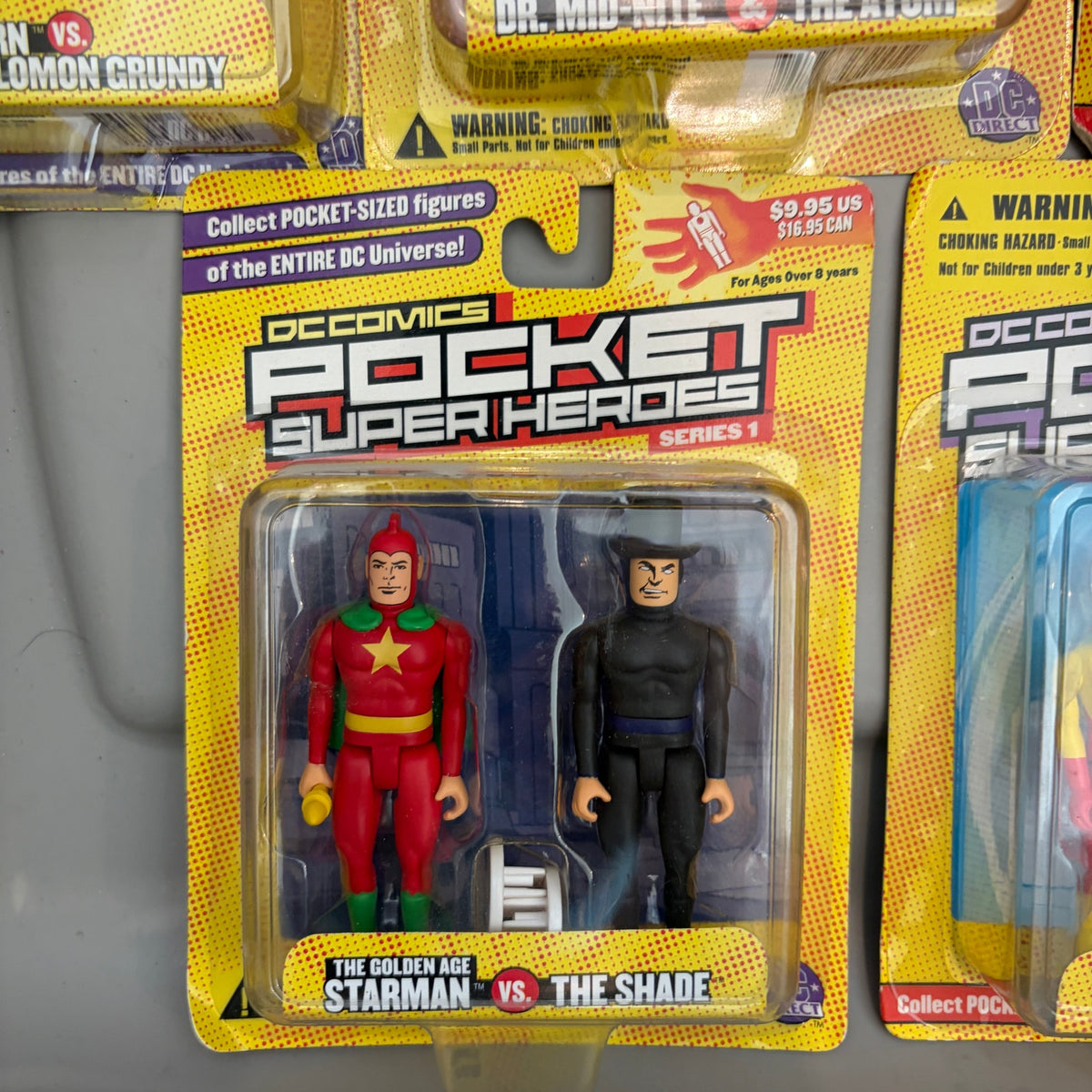 LOT 5 DC Comics Pocket Super Heroes Green Lantern, Green Arrow, Aqualad, MORE