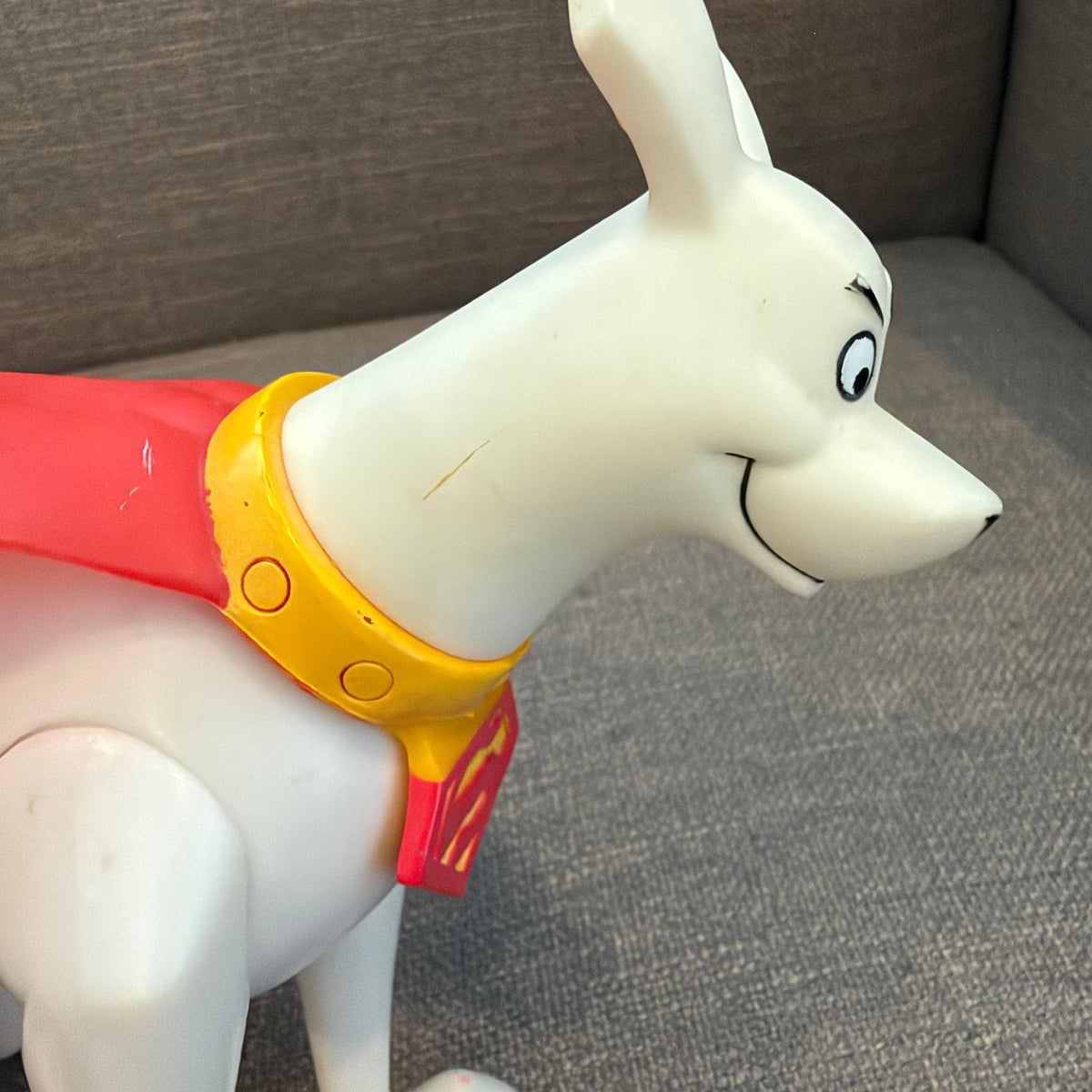 Vintage 2004 Krypto Super Dog Figure 7.5” Mattel DC Comics