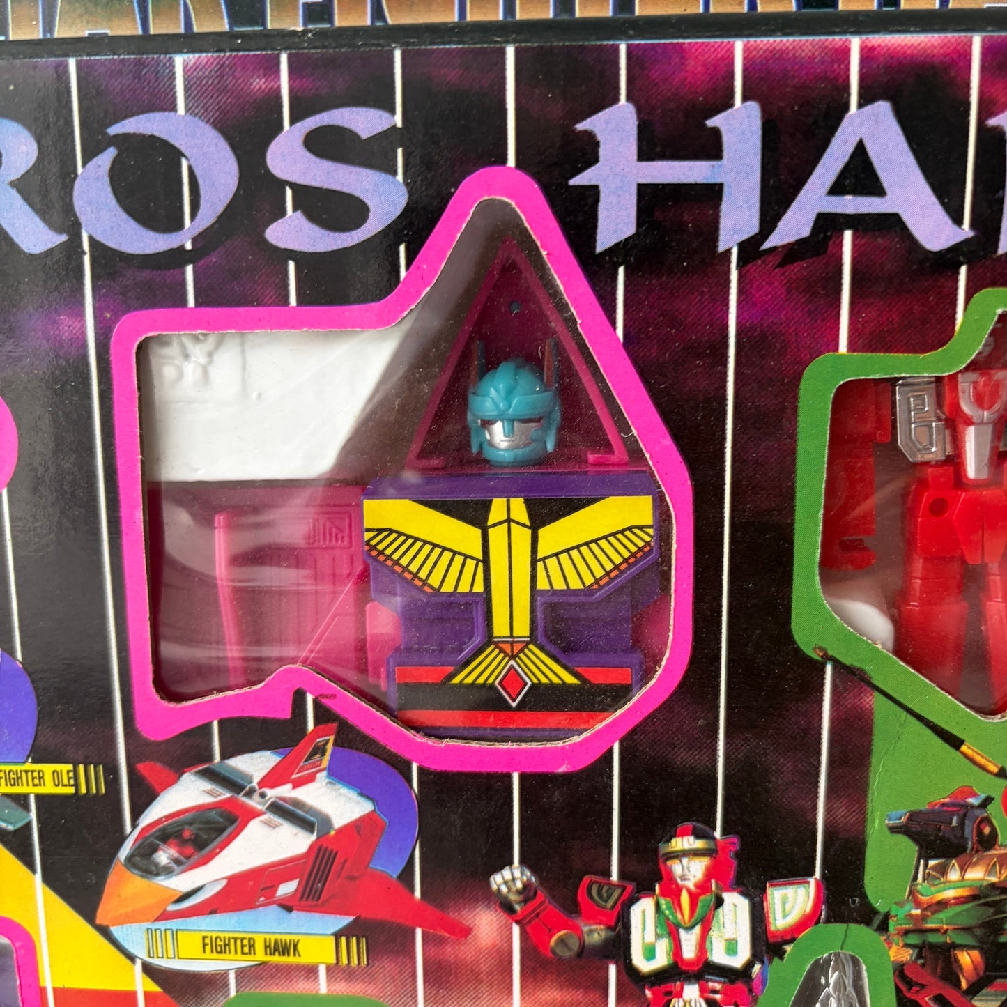 Ikaros Haken Super Giant Robot Star Fighter Man Robot Set New In Box Vintage