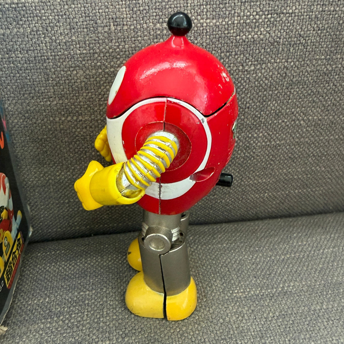 Vintage 1981 Popy Chogokin  GB-62 Godaikin Robot Hacchan With Box 4"