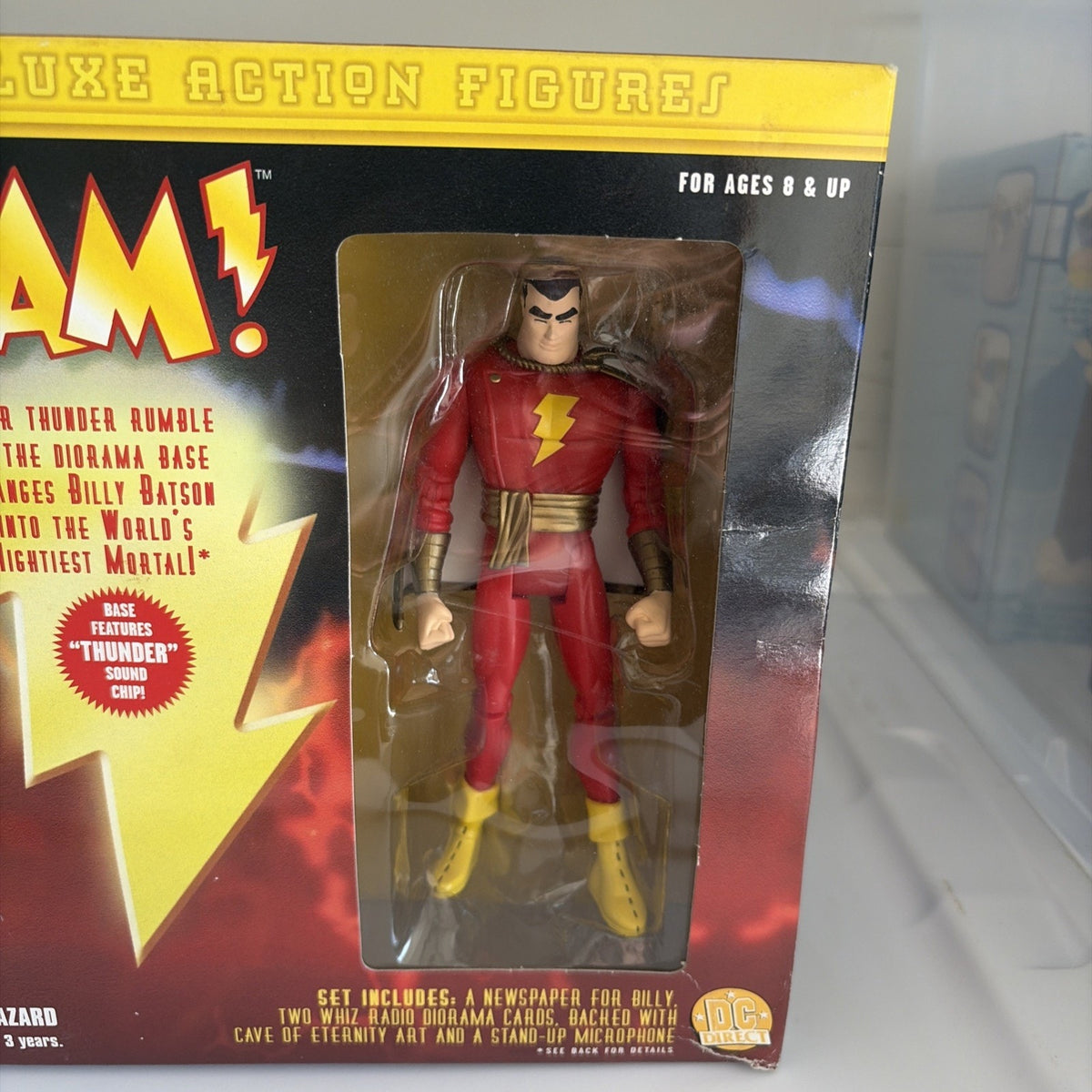 Shazam & Billy Batson 2 Pack Deluxe DC DIRECT Set MOC NEW