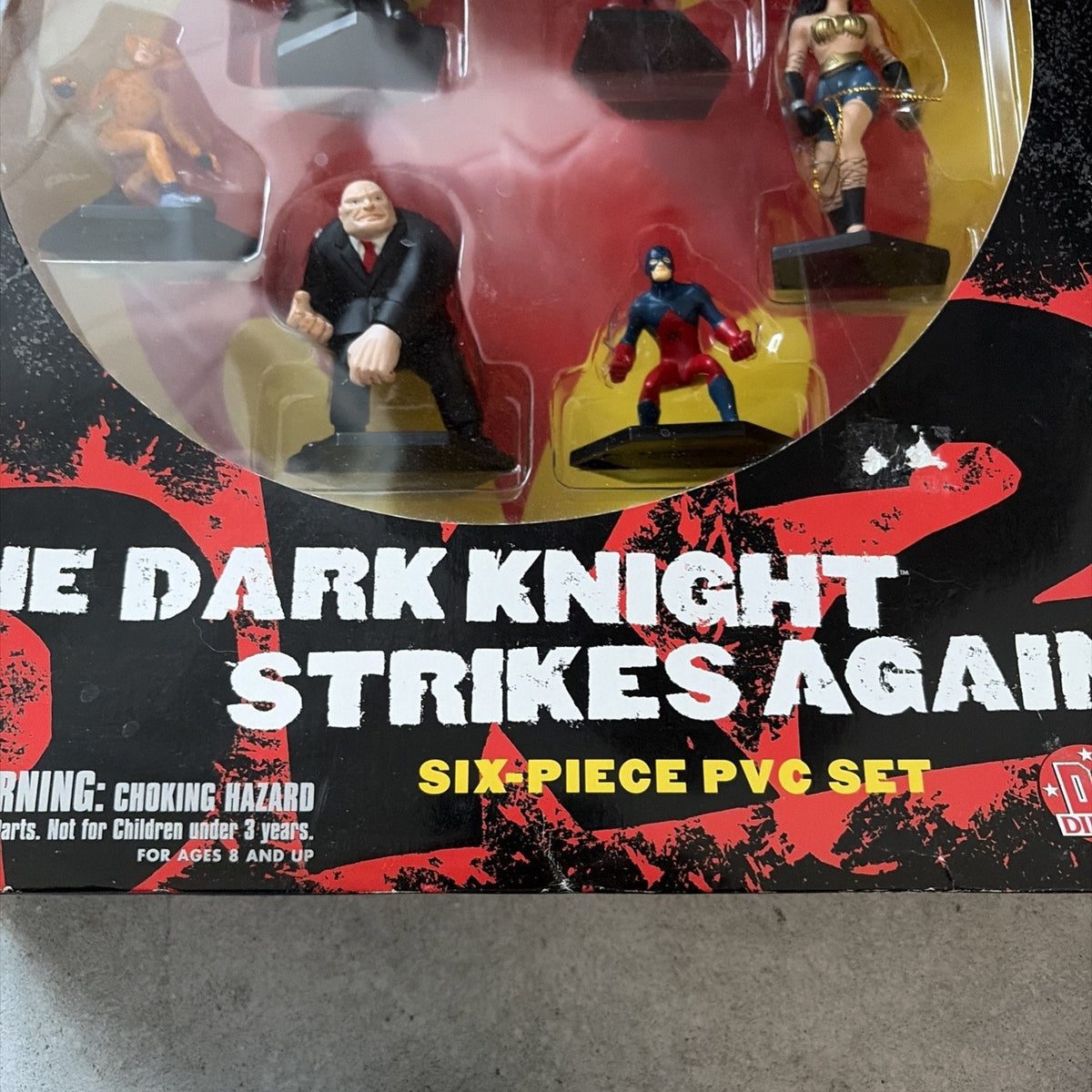 DC Direct The Dark Knight Strikes Again Six-Piece PVC Figure Set Superman NEW