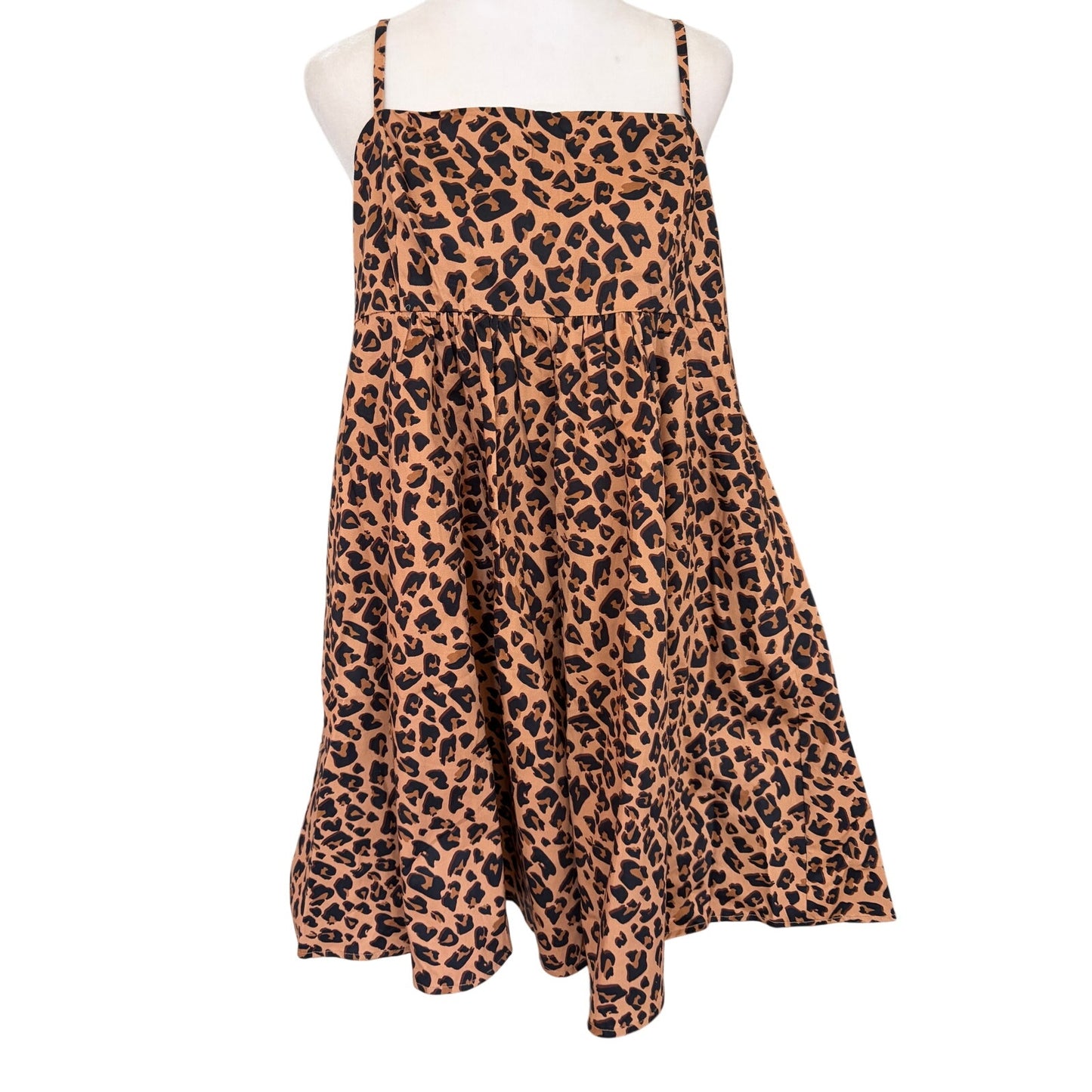 Anthropologie Hutch Bandeau Animal Print Womens Size Medium Petite NEW