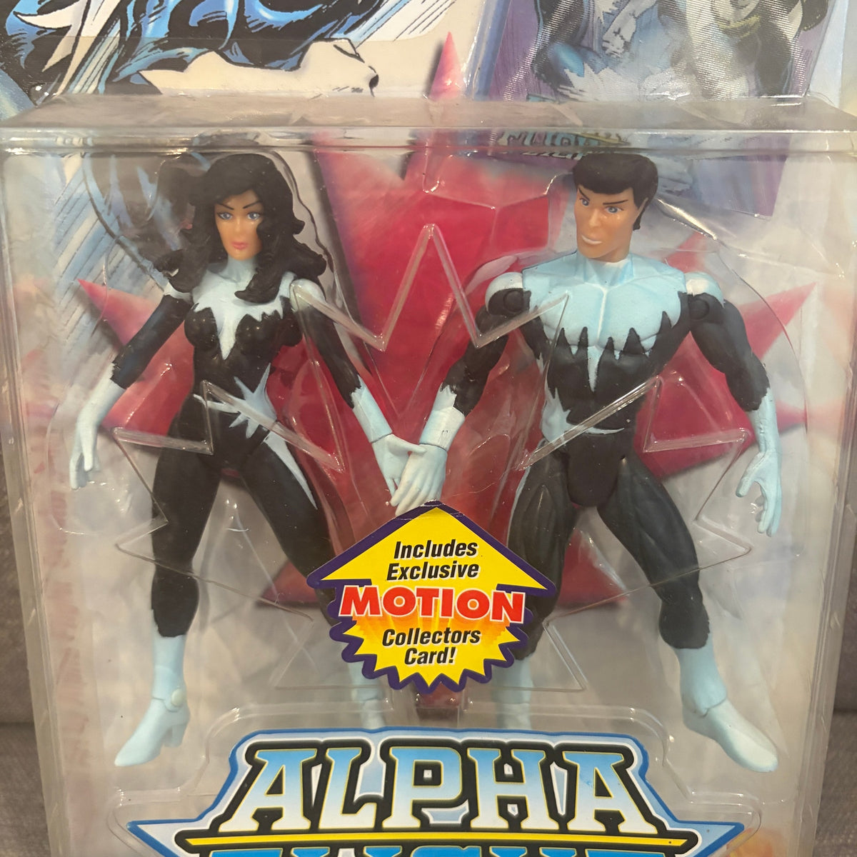 Marvel Comics 1999 Alpha Flight Northstar and Aurora 6" Action Figure NEW