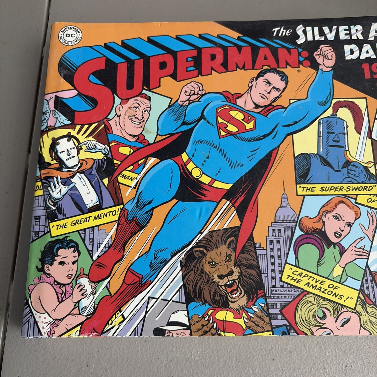 1959 - 1961 Superman The Silver Age Dailies DC Comics Hardcover Book