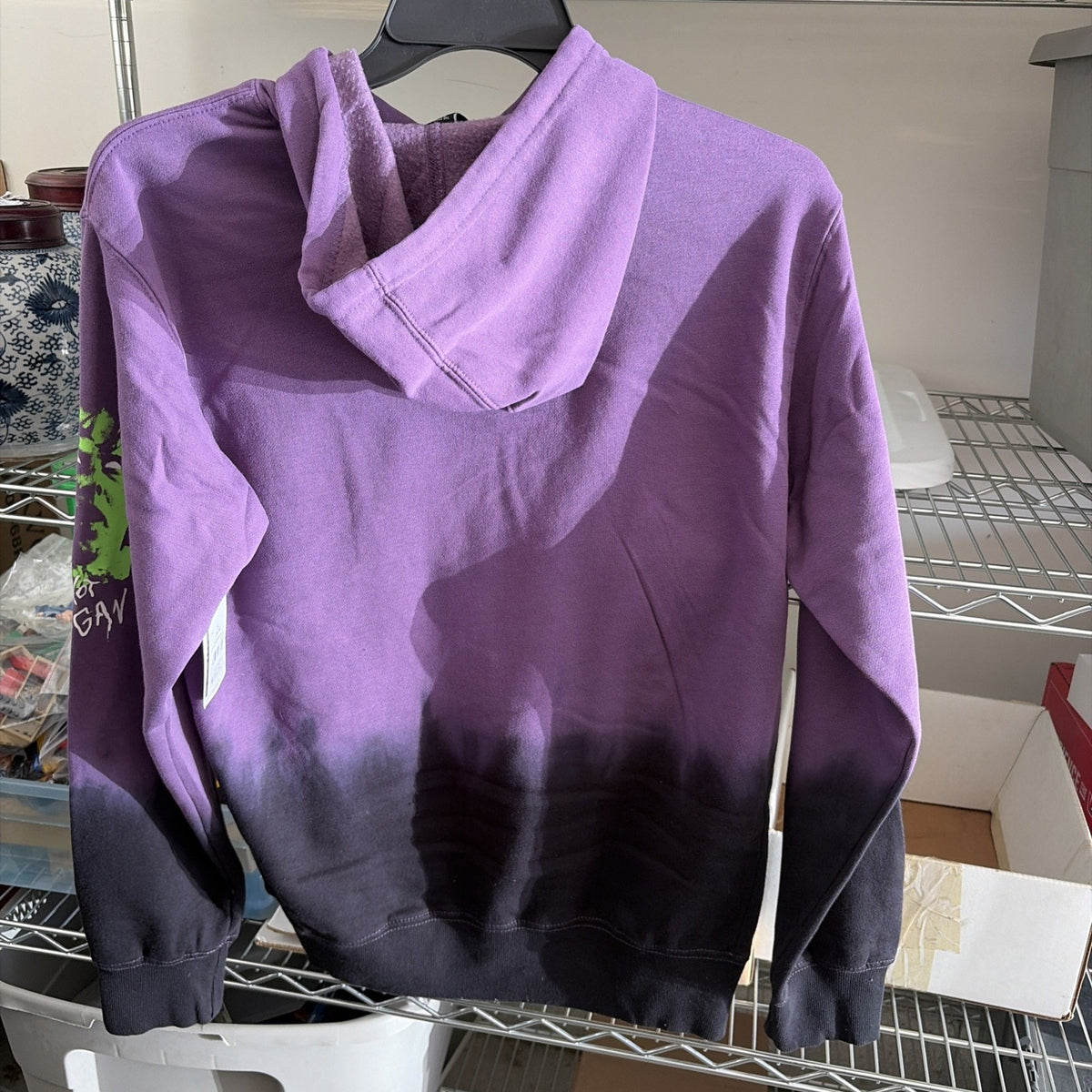 The Exorcist Hoodie Purple Pullover Sweatshirt Men’s Size Small 34/36 NEW