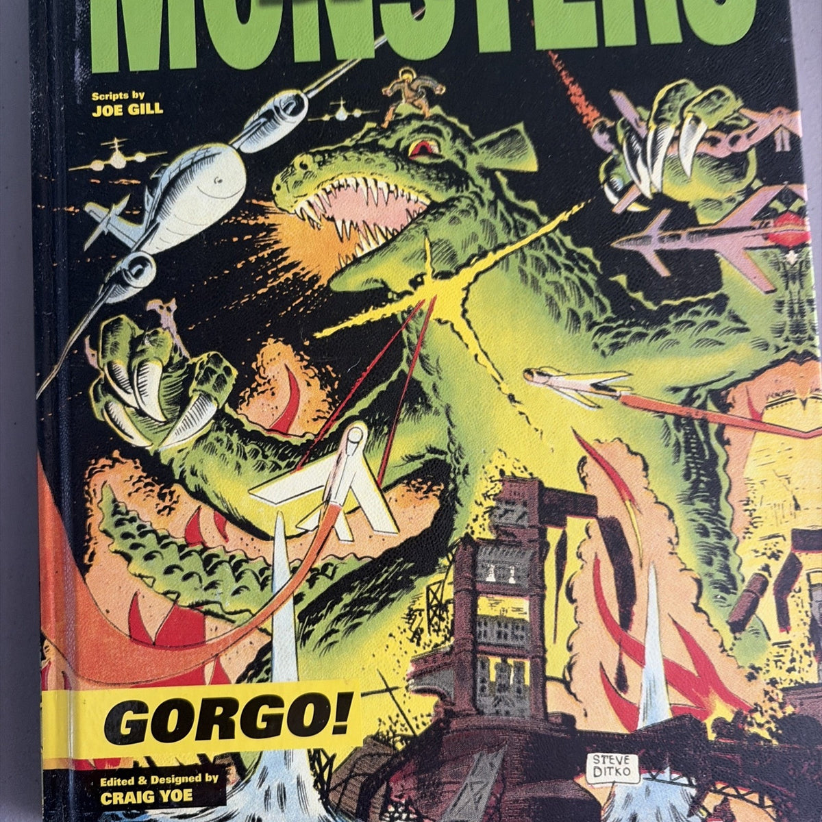 DITKO MONSTERS: GORGO Joe Gill & Craig Yoe - Hardcover IDW 2013 First Printing