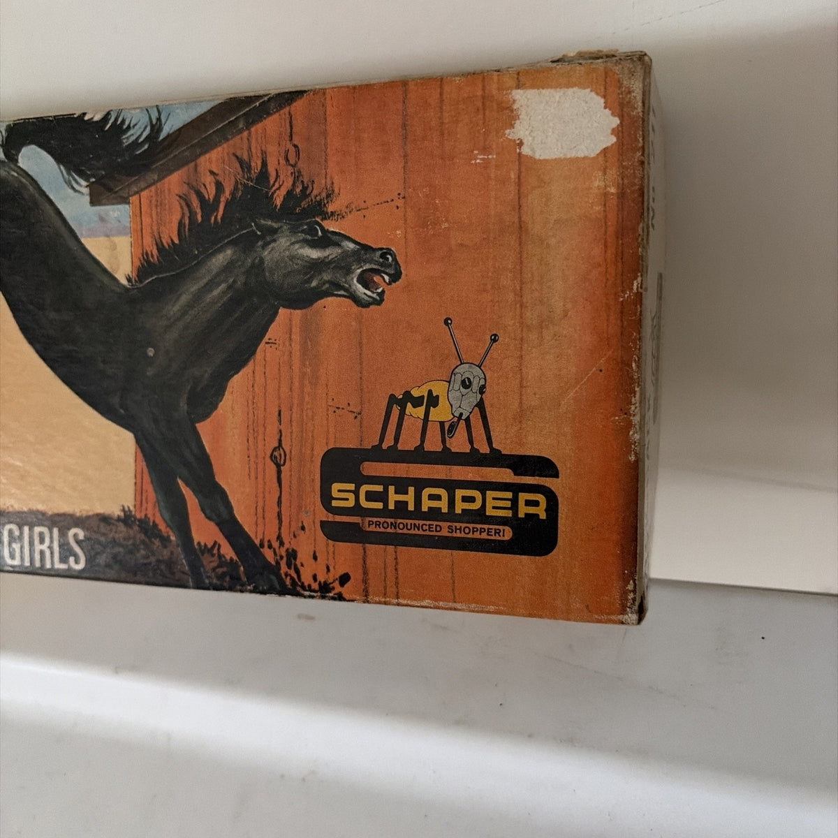 Vintage Schaper Kick Back Game of Action & Skill Sealed In Box 1965 Box Damaged