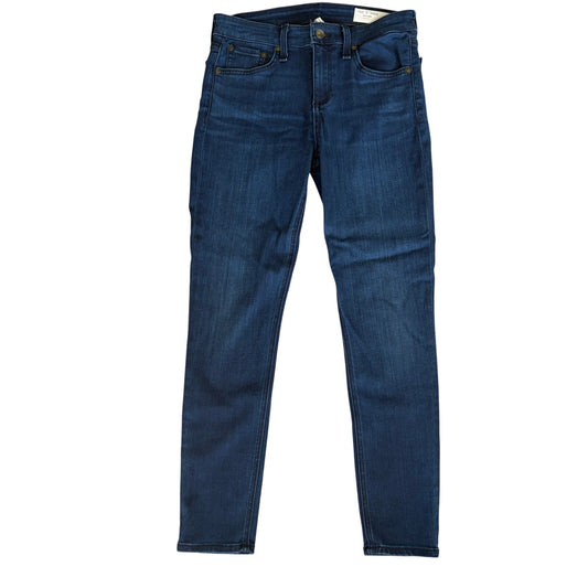 Rag & Bone Cate Mid-Rise Ankle Skinny Dark Wash Jeans Women's Size 26