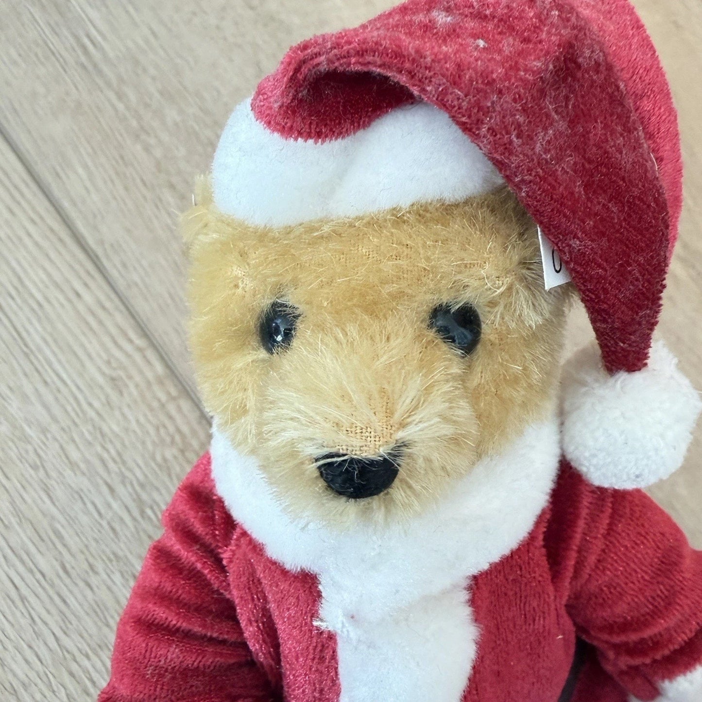 Vintage Steiff Santa Bear 7” Limited Edition