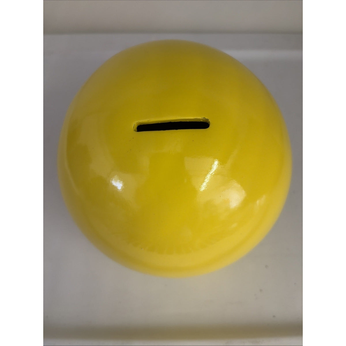 Pac-Man Yellow PVC Piggy Bank